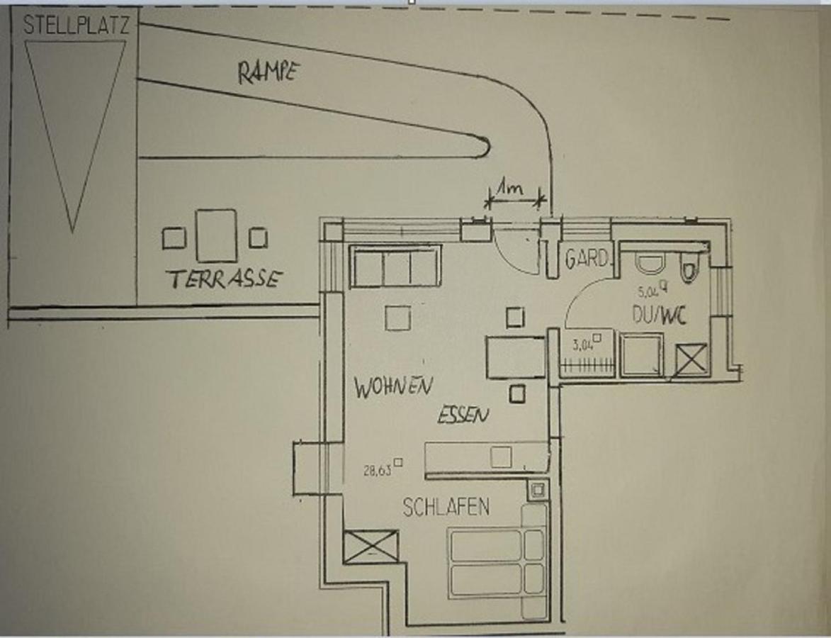 Ferienwohnung Goltz Thüngersheim Eksteriør billede